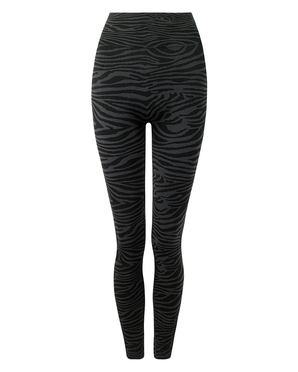 Womens Plus Size Zebra Print Stretchy Labies Viscose Jersey Leggings