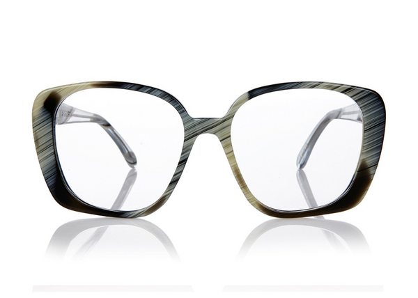 MONACO Optical Frames | Zebra Horn | Image 1