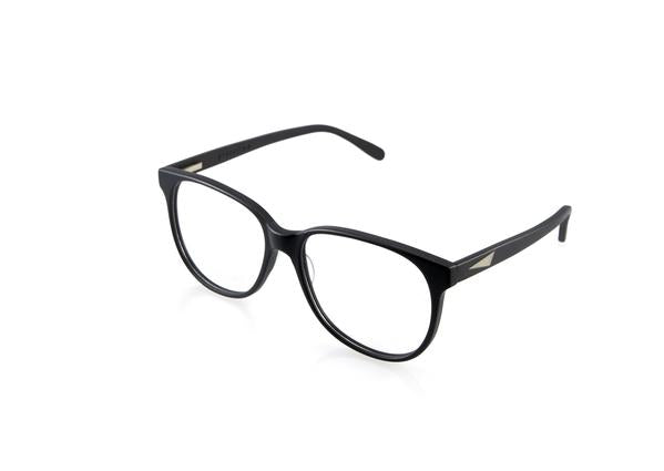 NEW YORK Optical - Matte Black. A PRISM classic - unisex collection staple is a medium sized square style frame with a flat top and curve bottom. Also available in sunglasses.