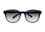 PARIS - Midnight Blue. A PRISM classic, easy to wear, round frame is petite and stylish, for everyday wear. Unisex style and suitable for smaller faces in sunglasses or opticals.