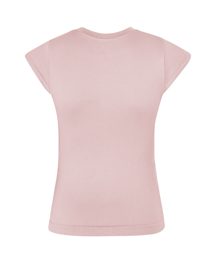 ROUSE - Ribbed Top - Blush