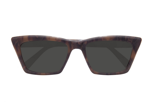 SEOUL - Brown Mother of Pearl. Unique yet functional sunglasses. Square frame w/ subtly accentuated tips and narrow bridge making them perfect for all faces.