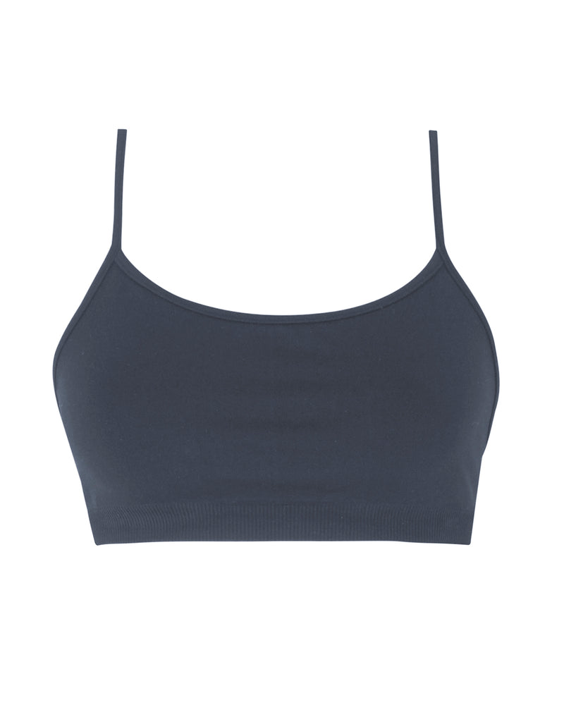 sincere supportive grey bralette for gym - prism2 london