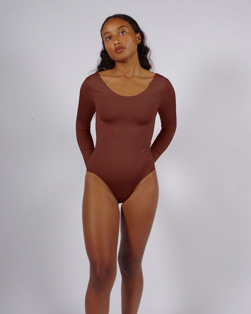 VIVID Body Swimsuit | Maroon | Image 2
