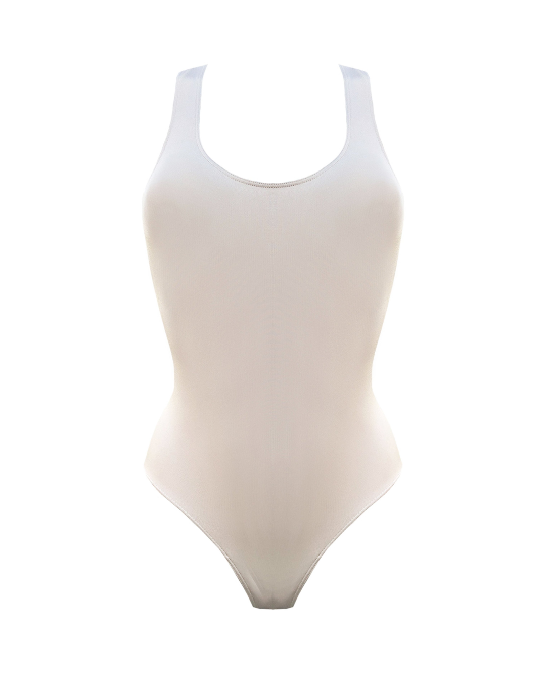 ZEALOUS Taupe One-Piece Swimsuit | Shaping & Sculpting Fit | Racer Back ...