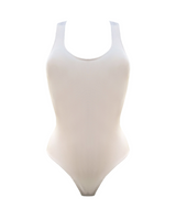 ZEALOUS Taupe One-Piece Swimsuit | Shaping & Sculpting Fit | Racer Back ...