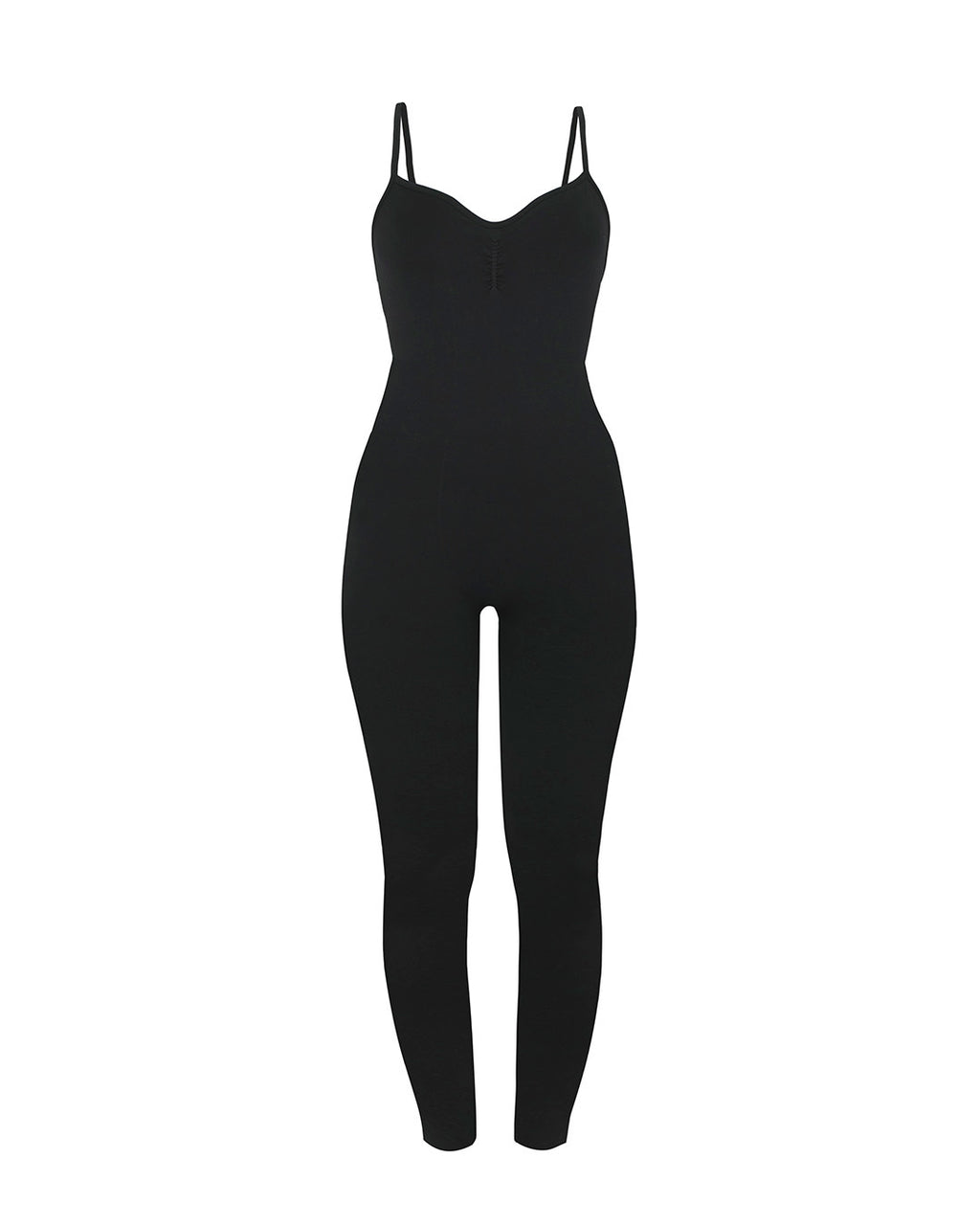 BALANCED Black Womens Unitard  Activewear Full Body Compression