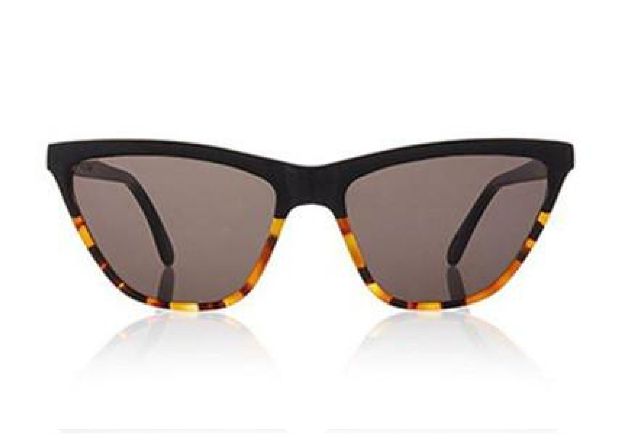 Cairo | Sunglasses | Black & Amber Tortoiseshell – PRISM LONDON