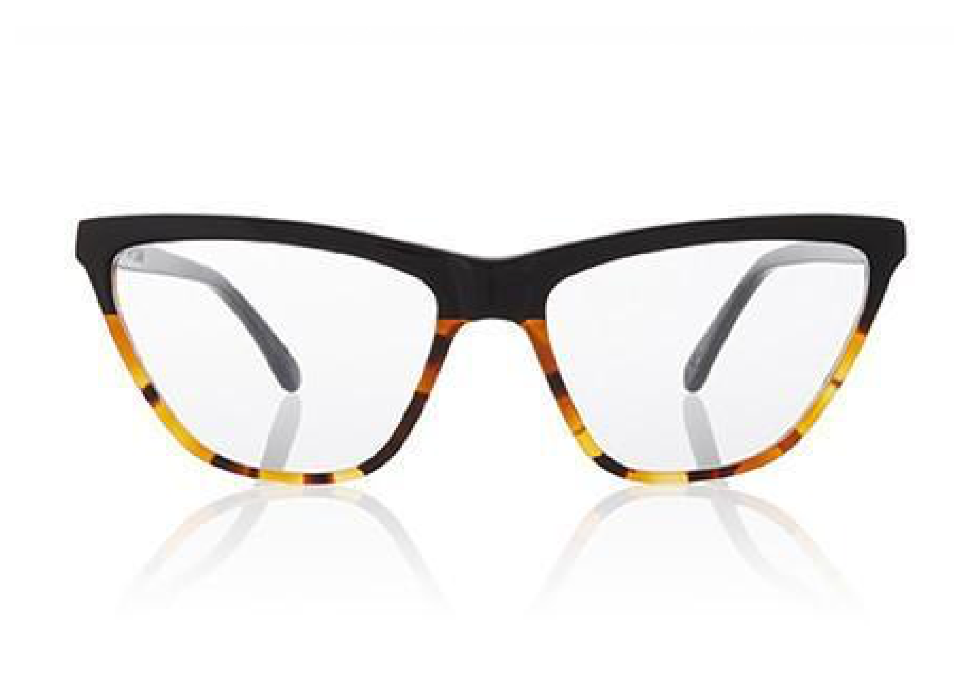 Cairo | Optical | Black & Amber Tortoiseshell – PRISM LONDON