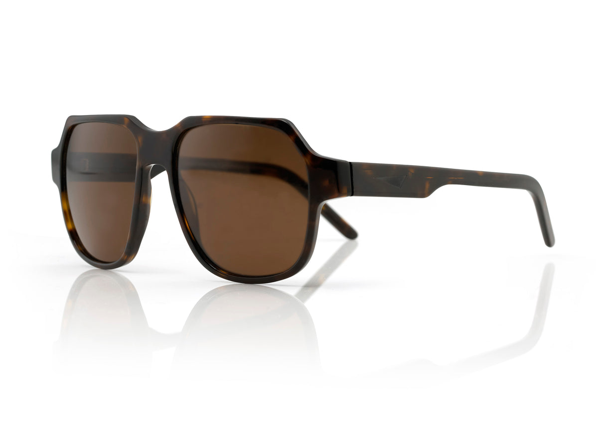 DAKOTA Sunglasses Black with Brown Lens PRISM LONDON