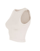 LUMINOUS - Ribbed Vest - Taupe