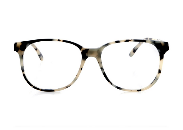 NEW YORK Optical - Cream Tortoiseshell. A PRISM classic - unisex collection staple is a medium sized square style frame with a flat top and curve bottom. Also available in sunglasses.