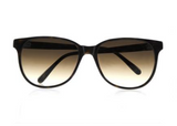 NEW YORK - Dark Tortoiseshell. A PRISM classic - unisex collection staple is a medium sized square style frame with a flat top and curve bottom. Also available in sunglasses and optical.
