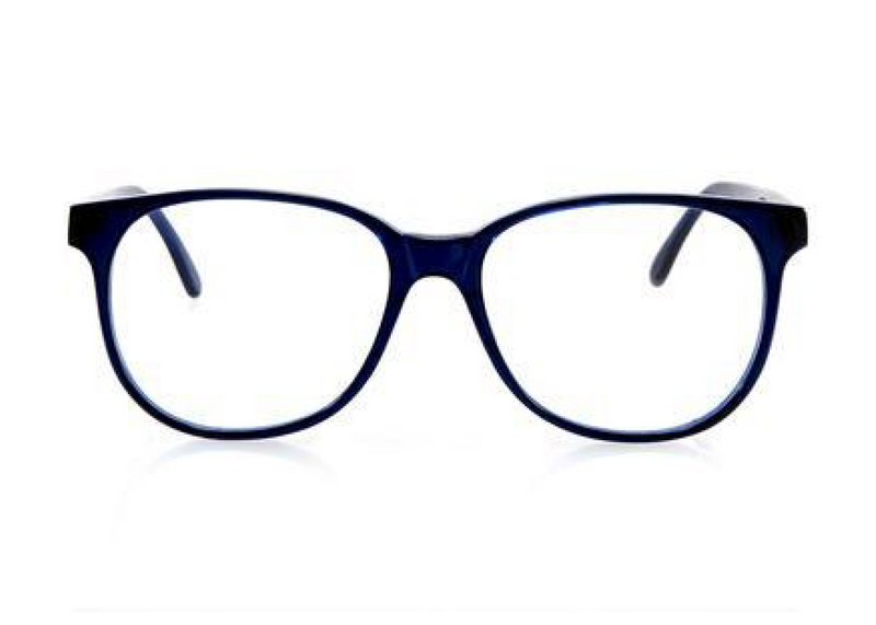 NEW YORK Optical - Midnight Blue. A PRISM classic - unisex collection staple is a medium sized square style frame with a flat top and curve bottom. Also available in sunglasses.