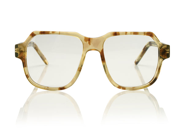 DAKOTA - Clear Tortoiseshell. These are a modern interpretation of the retro aviator frame. These lightweight frames, and the small to medium sized style is suitable for smaller face shapes with its compact dimensions, making them the perfect optical choice for your prescription lenses.