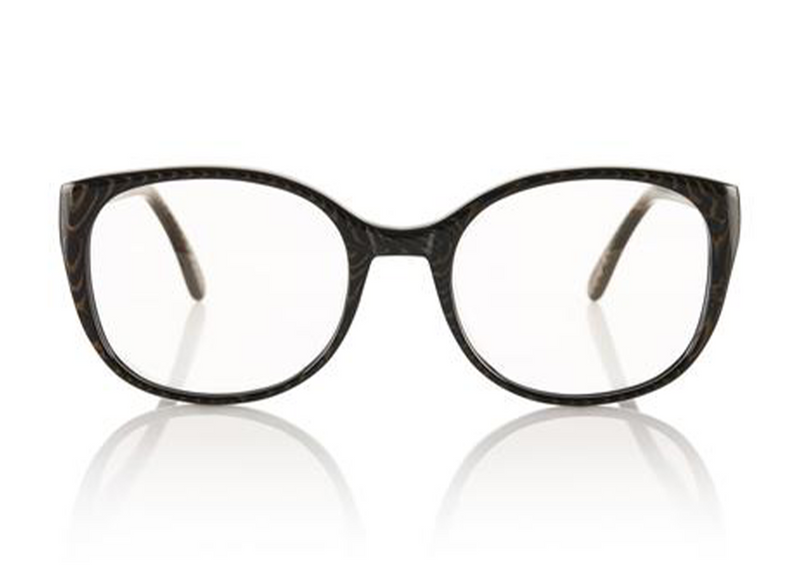 TOKYO Optical - Tiger Eye. The frame is futuristic yet simple, lightweight medium to small style size - w/ rounded edges make it suitable for all face shapes. 
