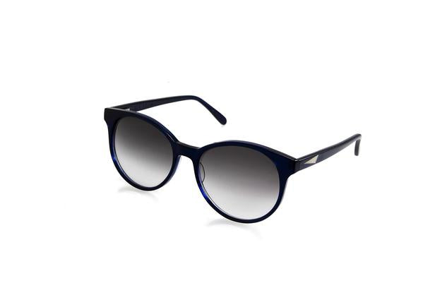RIO - Midnight Blue. Comfortable, for everyday wear. Unisex and suitable for all face shapes. Available in sunglasses or opticals.