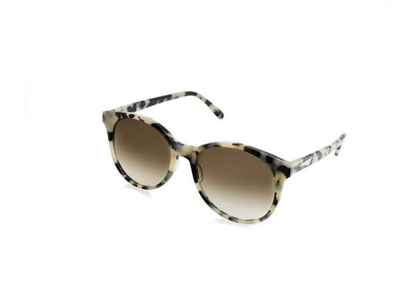 RIO - Cream Tortoiseshell. Comfortable, for everyday wear. Unisex and suitable for all face shapes. Available in sunglasses or opticals.