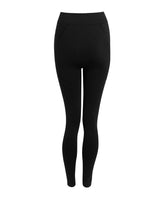 vibrant leggings in black back - PRISM² - supportive leggings - most flattering leggings - most comfortable leggings - sculpting leggings - supportive high waisted leggings - plus size woman leggings - curvy women leggings seamless 