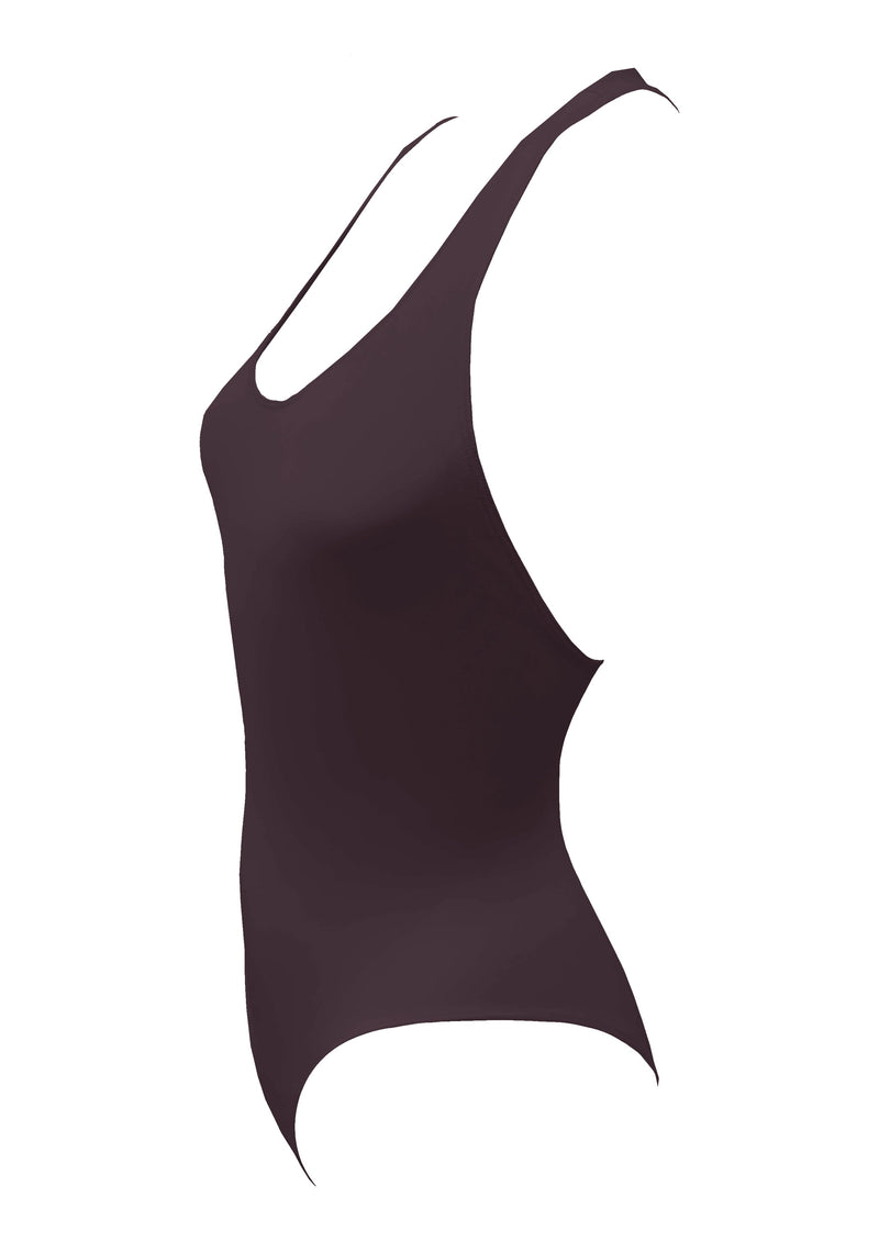 ZEALOUS Body Swimsuit | Chocolate Brown | Image 3